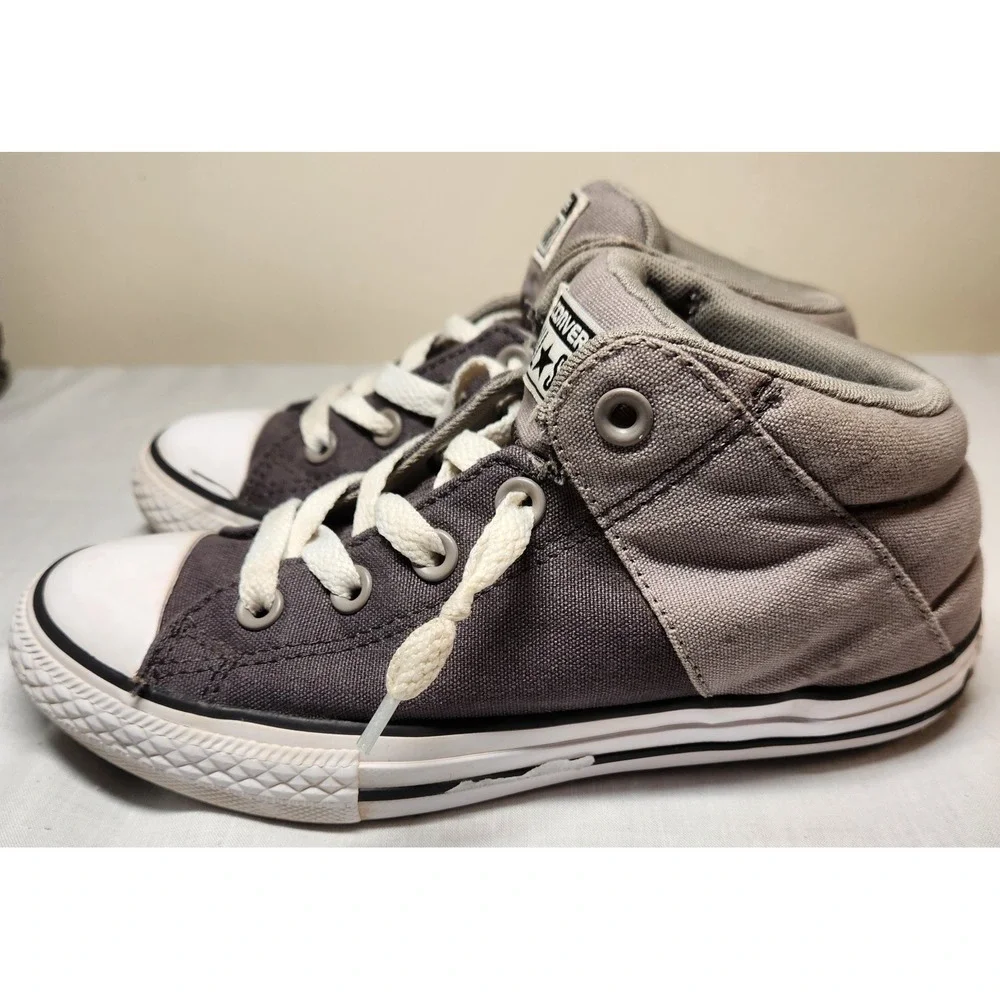 Converse All‎ Star converse Grey Shoes Junior Size 5 Sneakers Mid Top